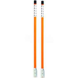Marker, Nylon, Fluor Orn, 24in, W/Refl Decal, Replaces Western #62595 - Min Qty 3