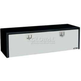 Buyers Steel Underbody Truck Box w/ SS Door - Black 18x18x60 - 1702715
