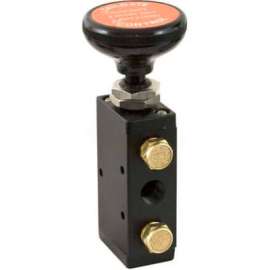 Buyers Pneumatic Air Valve, BAV015, 1/4", 5-Port, 3-Position Detented, 4-Way Air Valve