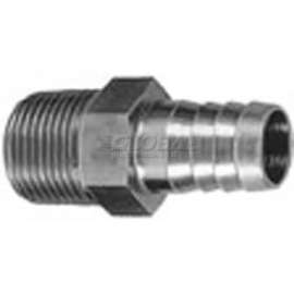 Buyers Suction Hose Barbed Adapter, Bca16180, 1" Male Npt X 1" Hose Barb - Min Qty 8