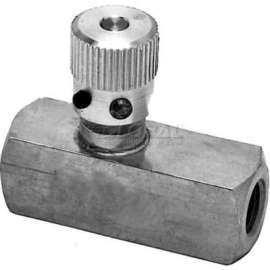 Hydrastar Flow Control Valve, F400s, 1/4" Steel Flow Control Valve, Npt - Min Qty 2