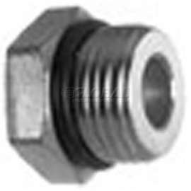 Buyers Straight Thread O-Ring Adptr, H3269x10x8, 5/8" Male Port, 1/2" Female Pipe Thread -Min Qty 15