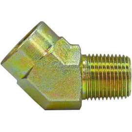 Buyers 45° Street Elbow, H3359x4, 1/4" X 1/4" Male To Female - Min Qty 15