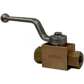 Buyers 2-Port High Pressure Ball Valve, HBVS075, 5800 Max Pressure, 3/4" NPTF