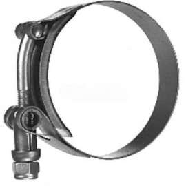 Hydrastar T-Bolt Clamp, Hc165, 2-1/2" Nominal Dia, 2.20" Min Dia, 2.51" Max Dia - Min Qty 14
