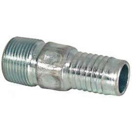 Buyers Combination Nipple, Hcn100, 1", 1.00 Npt Male Thread, 1.00" Hose Id, 3.250"L - Min Qty 15