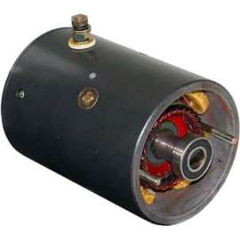 Buyers Replacement Motor, M3100, Light Duty, 12V DC, CCW, Tang Shaft