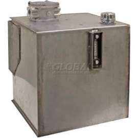 Buyers Hydraulic Reservoir W/Intergral Brackets, SMR30SS10, 30 Gal., S/S, W/10 Micron Filter