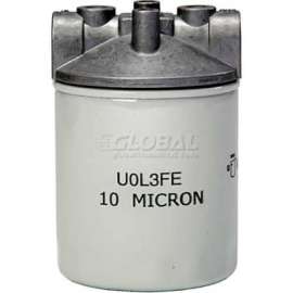 Buyers Replacement Element, U0l3fe, 10 Micron - Min Qty 6