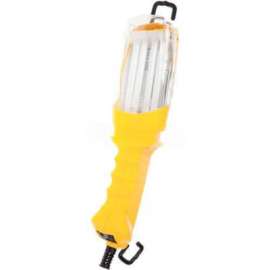 Bayco Professional Double-Brite Fluorescent Work Light & Tool Tap Sl-908, 26W, Yellow
