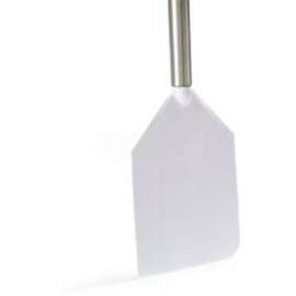 Carlisle 4035600 - Sparta Paddle Scraper, Nylon 9" x 6-1/2" Blade, S/S Handle, 48"L Overall