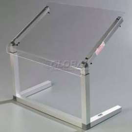 Carlisle 927207 - Sneeze Guard Adjustable, Single-Sided, 73-1/4", Clear
