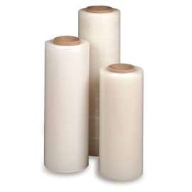 Stretch Wrap, Blown, 80 Gauge, 18"Wx1600'L, Clear