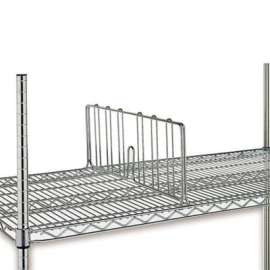 7"H Shelf Divider For Open Wire Shelving - 18"