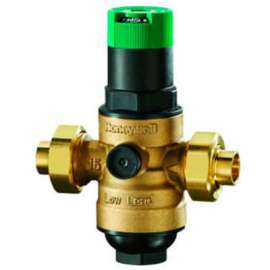 Honeywell 1" DS06 Dialset Low Lead Pressure Regulating Valve - Double Union NPT