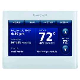 Honeywell Prestige Color Touchscreen Thermostat With Redlink THX9421R5021WW White