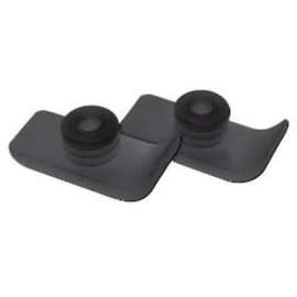 Drive Medical Walker Ski Glides, Black, 1 Pair