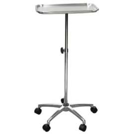 Drive Medical 13071 Mayo Instrument Stand with Mobile 5-Caster Base