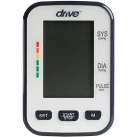 Drive Medical BP3400 Deluxe Automatic Blood Pressure Monitor, Upper Arm Model