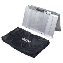 Drive Medical STDS1095 Single Fold Portable Wheelchair/Scooter Ramp w/ Carry Handle, 4' x 30"