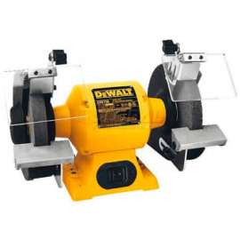 DeWALT Bench Grinder, DW758, 8" Wheel Diameter, 3/4 HP, 3600 RPM