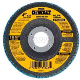 DeWalt DW8306 Flap Disc Type 29 4-1/2" x 7/8" 36 Grit Zirconia