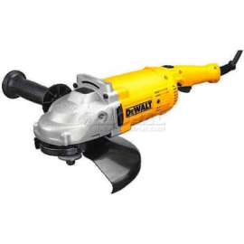 DeWALT 9" Angle Grinder, DWE4519, 4 HP, 6,500 RPM, 19.3" Long