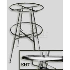 Set Of 4 Adjustable Clamps For Double Hanging Round Garment Racks - Chrome