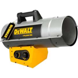 DeWALT Portable Forced Air Propane Heater, 170000 BTU