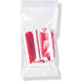 Global Industrial Reclosable Poly Bags, 13"W x 18"L, 4 Mil, Clear, 500/Pack
