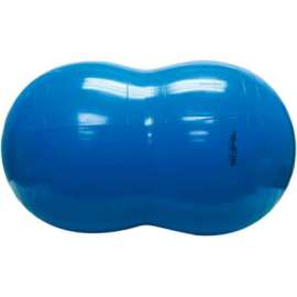 PhysioGymnic Molded Vinyl Inflatable Exercise Roll, 70 cm (28"), Blue