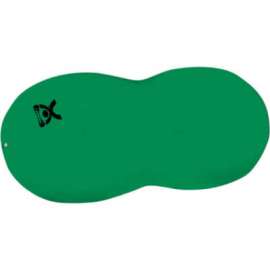 CanDo Inflatable Exercise Saddle Roll, Green, 24" Dia. x 43"L