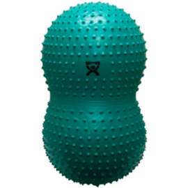 CanDo Inflatable Exercise Sensi-Saddle Roll, Green, 24" Dia. x 43"L