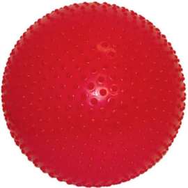 CanDo Inflatable Exercise Sensi-Ball, Red, 30" (75 cm)