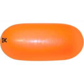CanDo Inflatable Exercise Straight Roll, Orange, 20" Dia. x 39"L