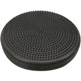 CanDo Inflatable Vestibular Seating/Standing Disc, 35 cm (14"), Black