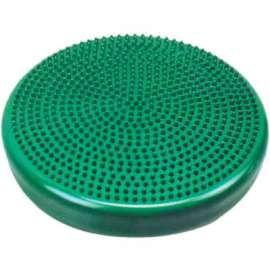 CanDo Inflatable Vestibular Seating/Standing Disc, 35 cm (14"), Green