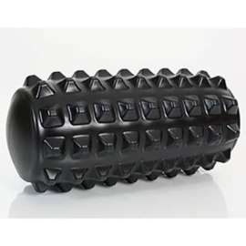 TOGU Actiroll Rumble Roller, Long, 21"L x 10" Diameter, Black