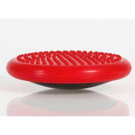TOGU Dynair Twist Balance Trainer, 7.8" Diameter, Red with Black, Set of 2