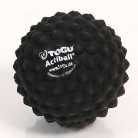 TOGU Actiball Massage Ball, 3.5" Diameter, Black