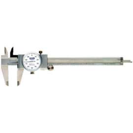 Fowler 52-008-712-0 0-12" Shockproof Dial Caliper White Dial