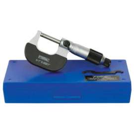 Fowler 52-229-201-0 0-1" Mechanical Outside Micrometer W/ Ratchet Friction Thimble