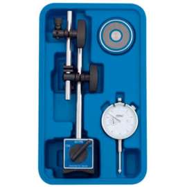Fowler 52-585-125-0 Fine Adjust Mag Base with AGD White Face Indicator Set