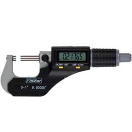 Fowler Xtra Value 0-1"/25.4MM IP54 Digital Micrometer Data Output & Ratchet Stop Thimble