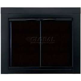 Pleasant Hearth Alpine Fireplace Glass Door Black AN-1012 43-1/2"L x 33"H