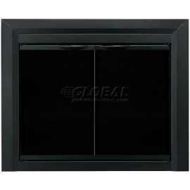 Pleasant Hearth Carlisle Fireplace Glass Door Black CL-3000 37-1/2"L x 30"H