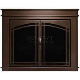 Pleasant Hearth Fenwick Fireplace Glass Door Oil Rubbed Bronze FN-5701 37-1/2"L x 33"H