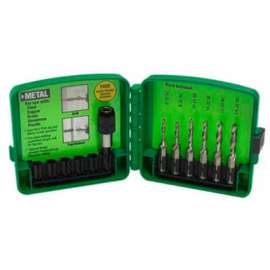 Greenlee DTAPKITM 6-Piece Metric Drill / Tap Set