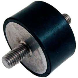 J.W. Winco, Vibration Isolation Mounts Cylindrical Type, 1.00", 168 Max Load