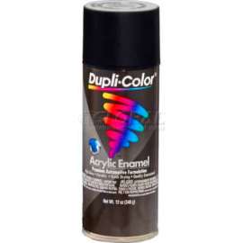 Dupli-Color Premium Enamel Semi-Gloss Black 12 Oz. Aerosol - DA1603